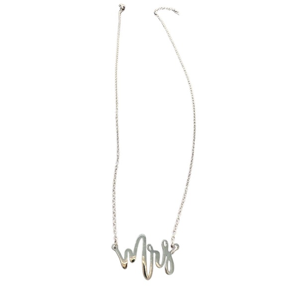 🆕 WEDDING PACK Desmos ITALIAN FINE JEWELRY Mrs Silver necklace 2 Picture frames - Picture 8 of 10